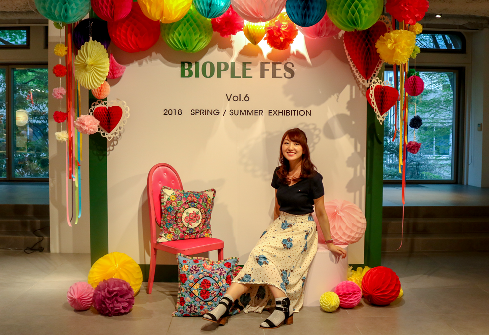 BIOPLE FES vol.6 2018 SPRING / SUMMERへ尻無浜冴美ちゃんと