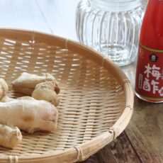 「新生姜」と「梅酢」を使った自家製紅生姜が美味しすぎます！
